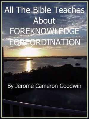 cover image of FOREKNOWLEDGE, FOREORDINATION